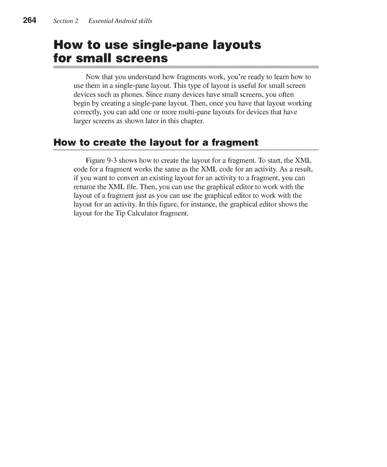 How to Use Single-Pane Layouts for Small Screens