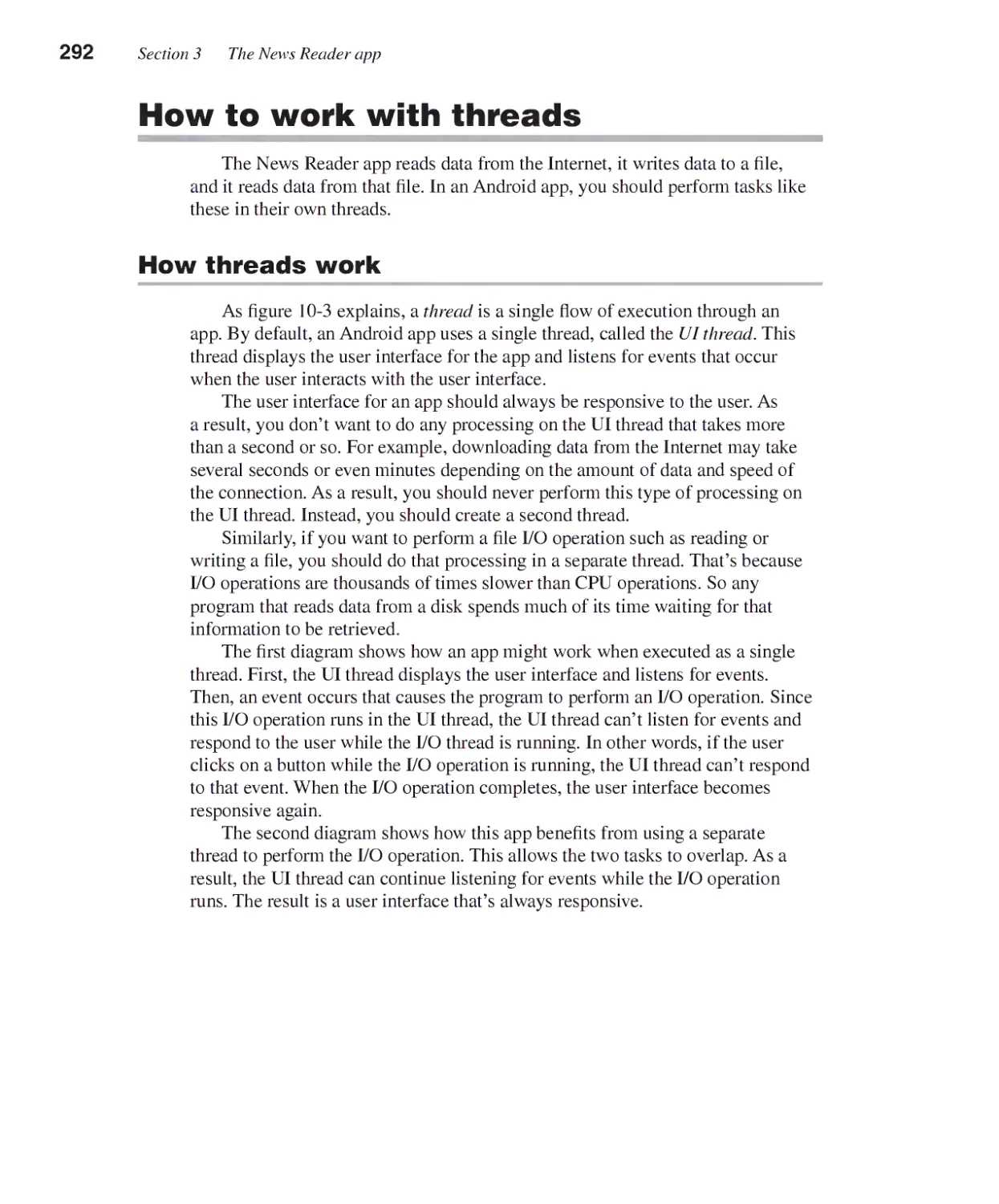 How to Work with Threads