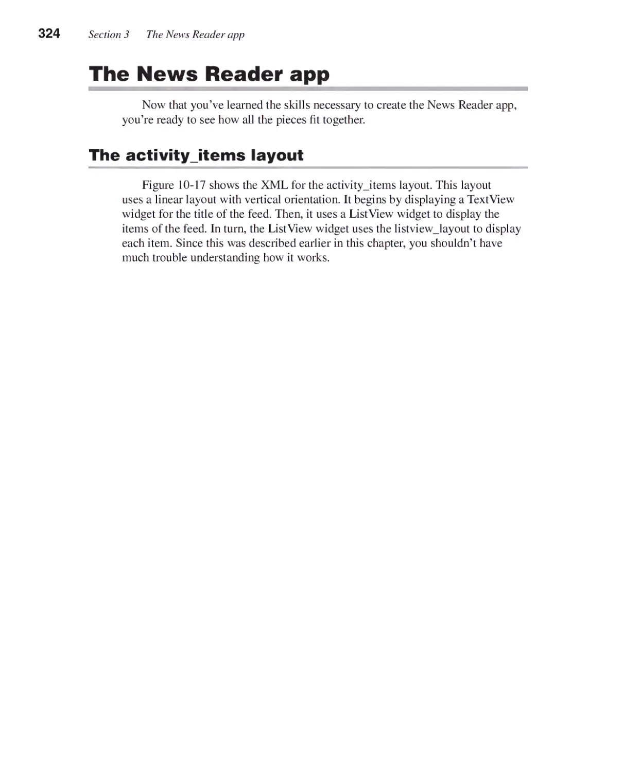 The News Reader App