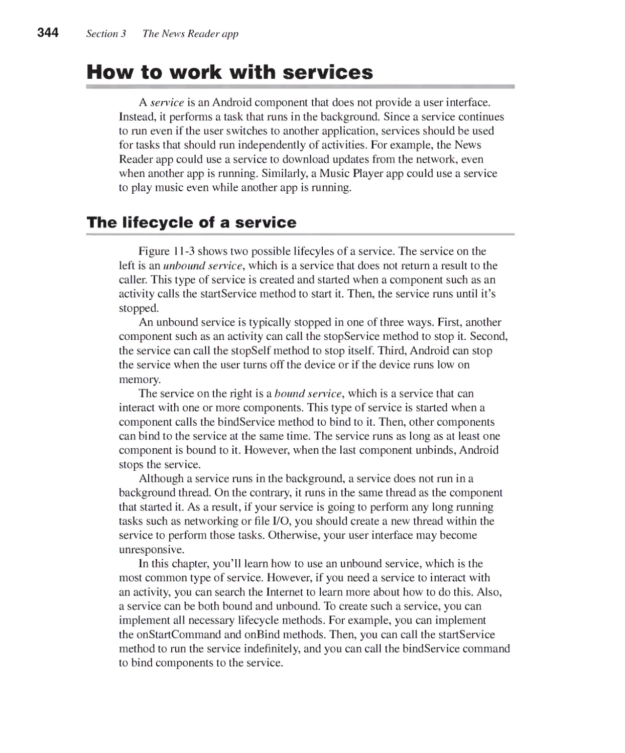 How to Work with Services