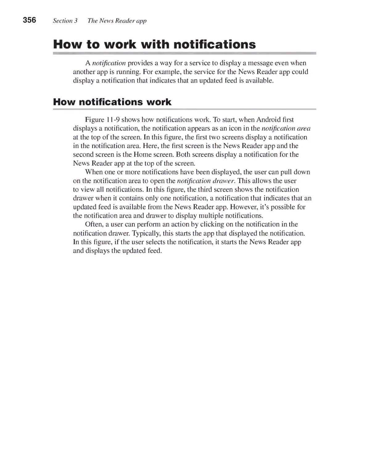 How to Work with Notifications