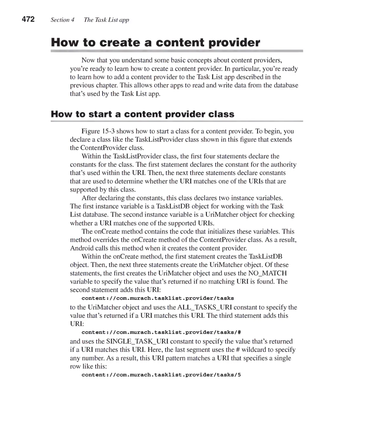 How to Create a Content Provider