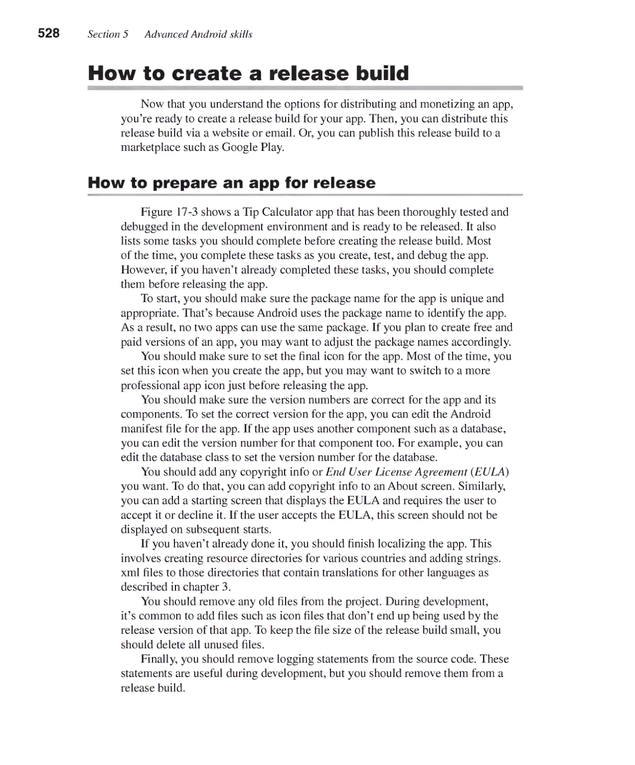 How to Create a Release Build