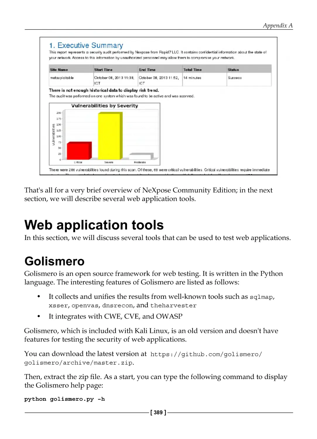 Web application tools