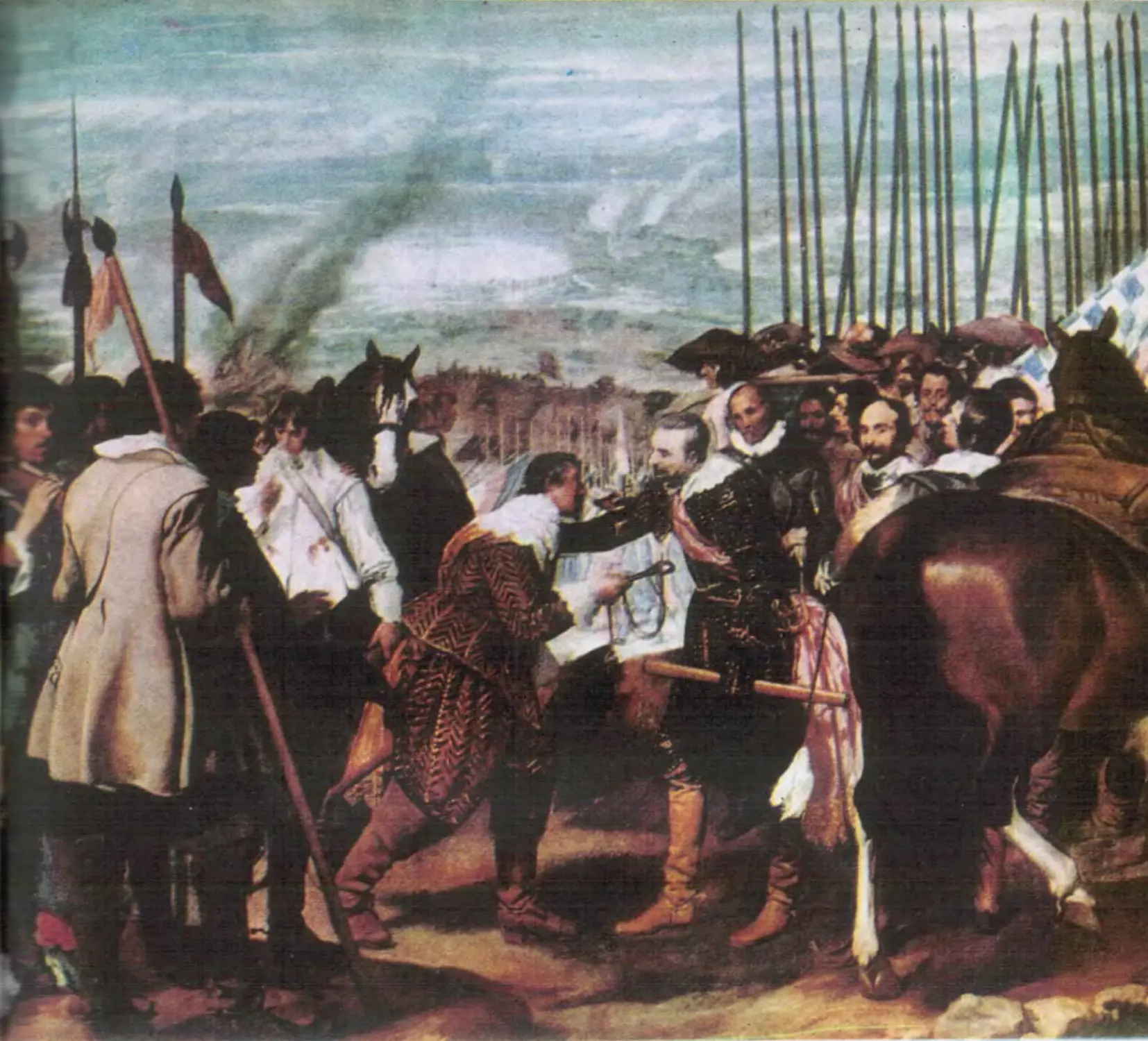 Веласкес. Сдача Бреды. 1634 — 1635 гг. Прадо (Мадрид