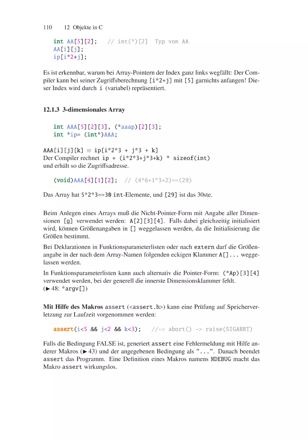 12.1.3 3-dimensionales Array