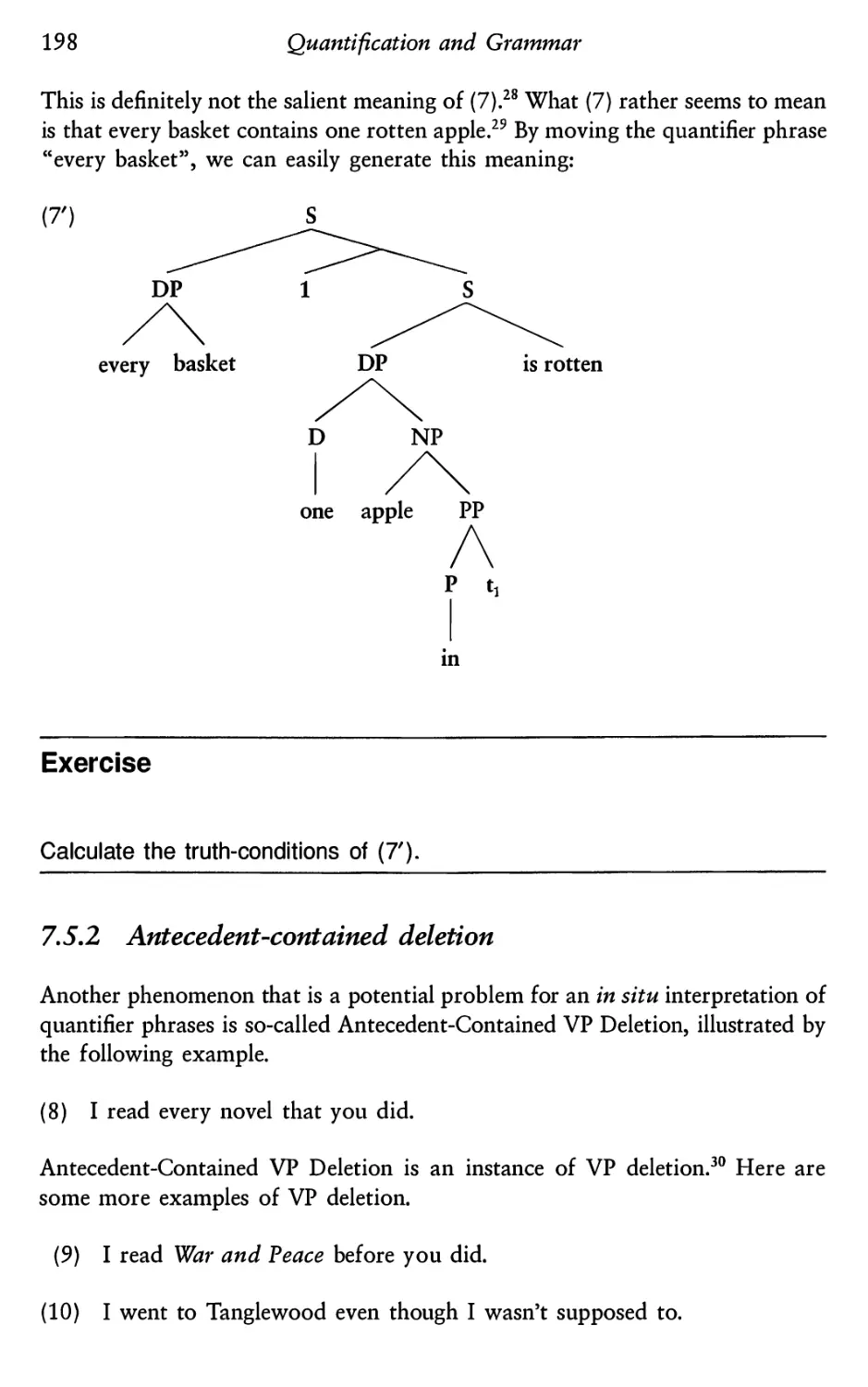 7.5.2 Antecedent-contained deletion