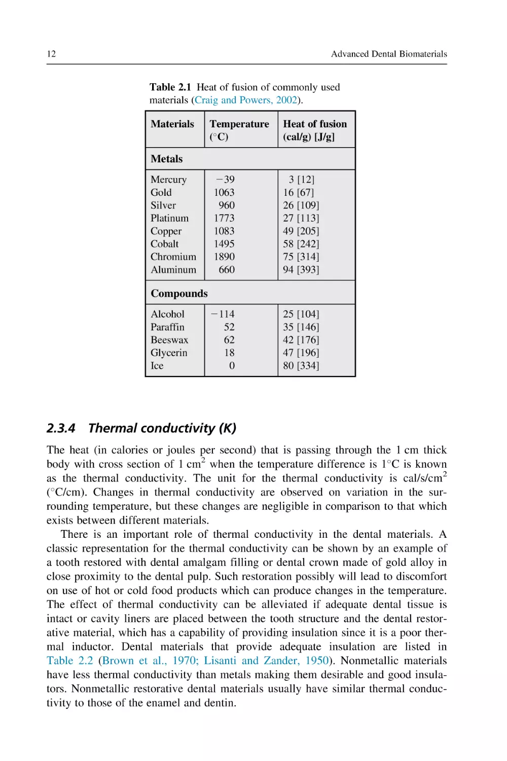 2.3.4 Thermal conductivity (K)