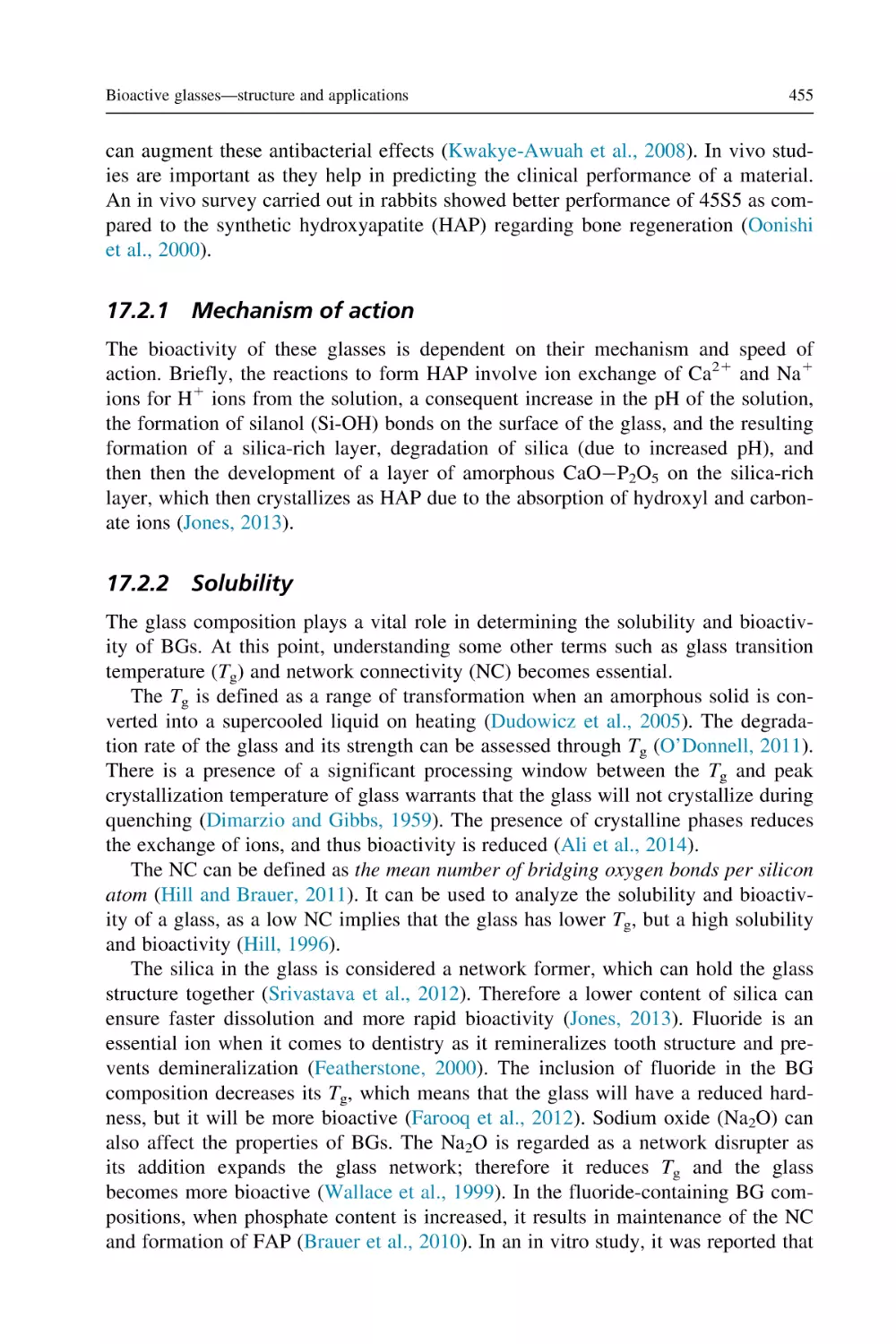 17.2.1 Mechanism of action
17.2.2 Solubility