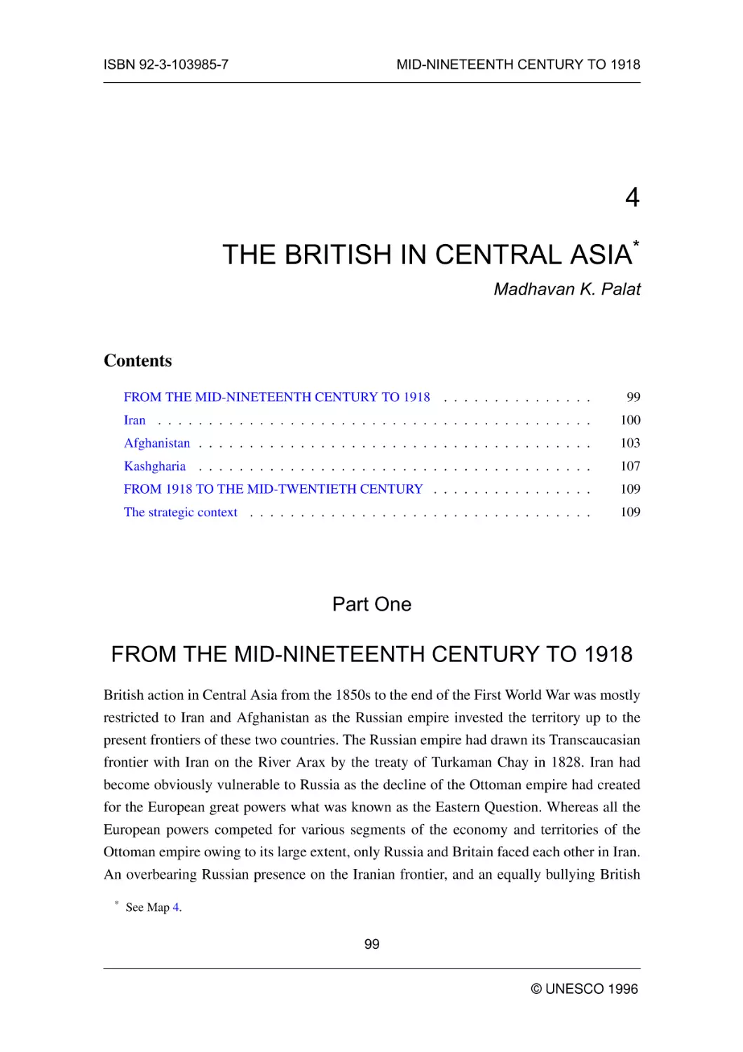 THE BRITISH IN CENTRAL ASIA