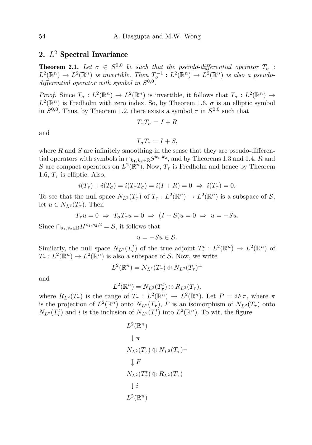 2. L2 Spectral Invariance