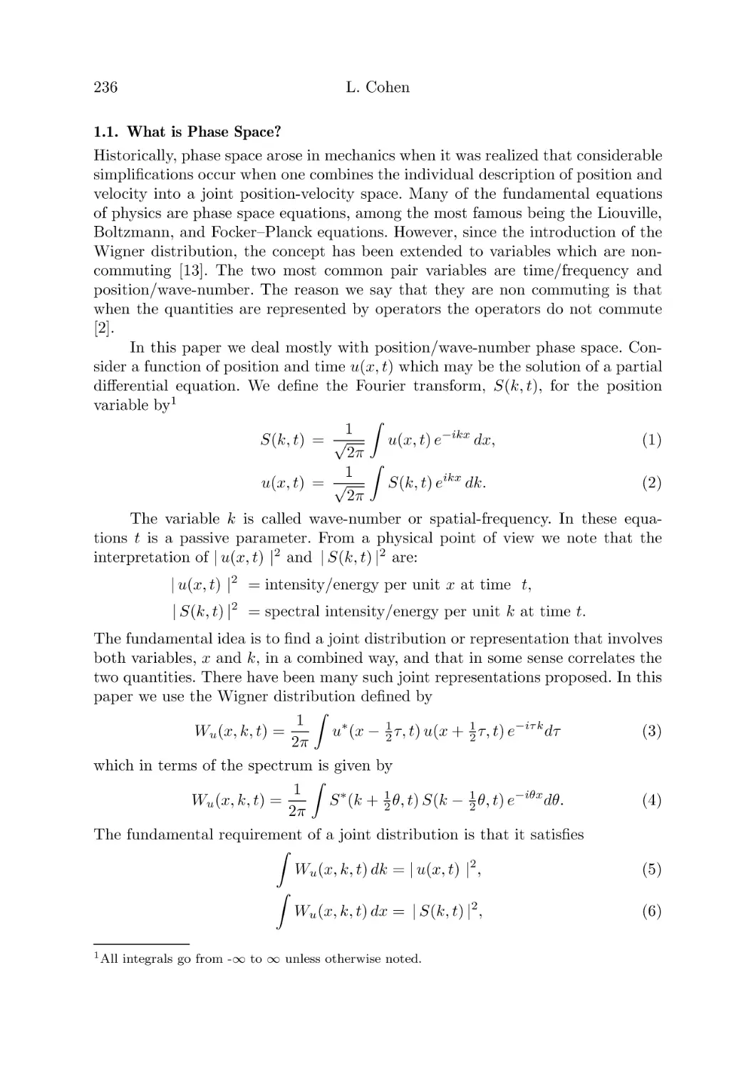 1.1. What is Phase Space?