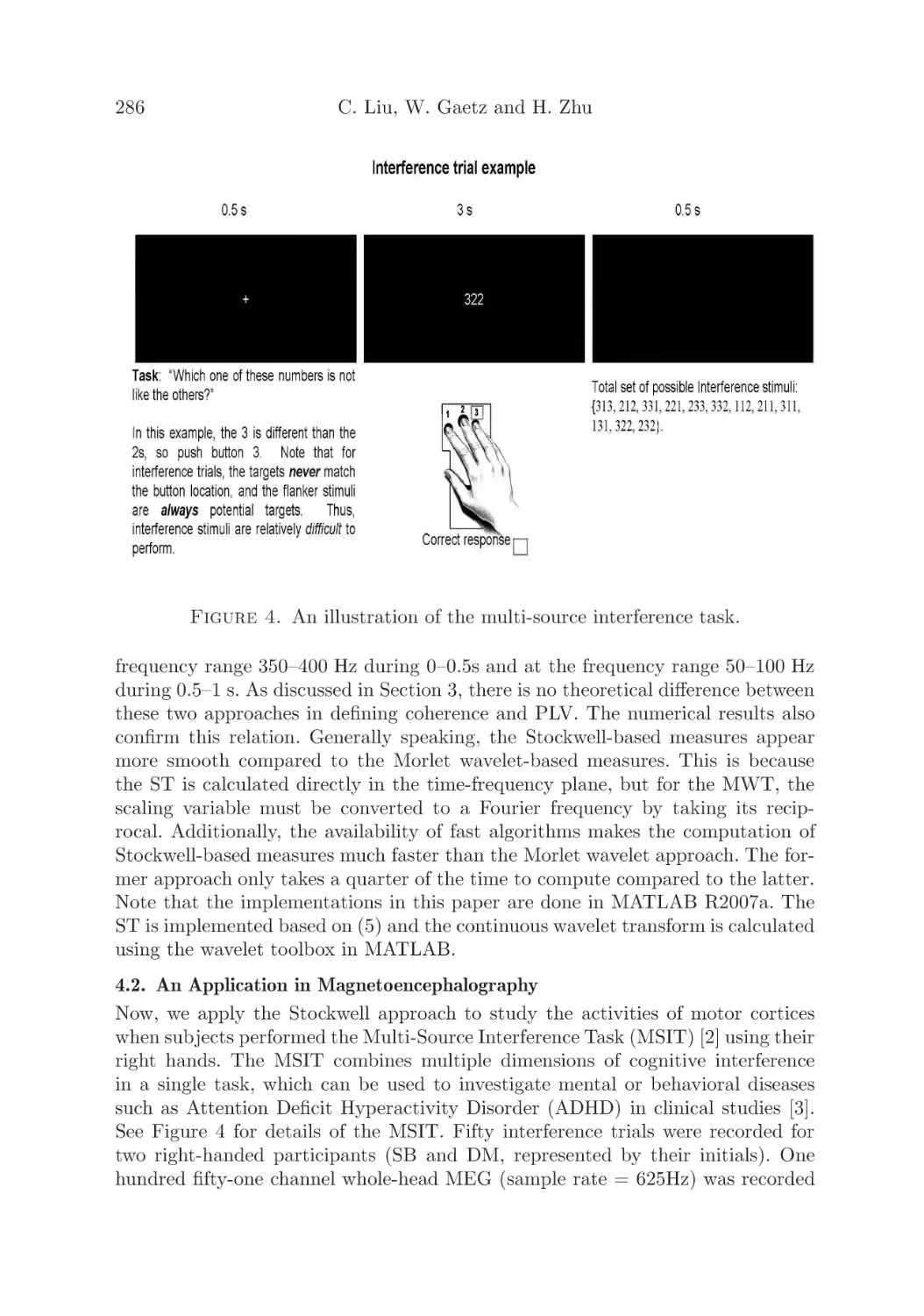 4.2. An Application in Magnetoencephalography