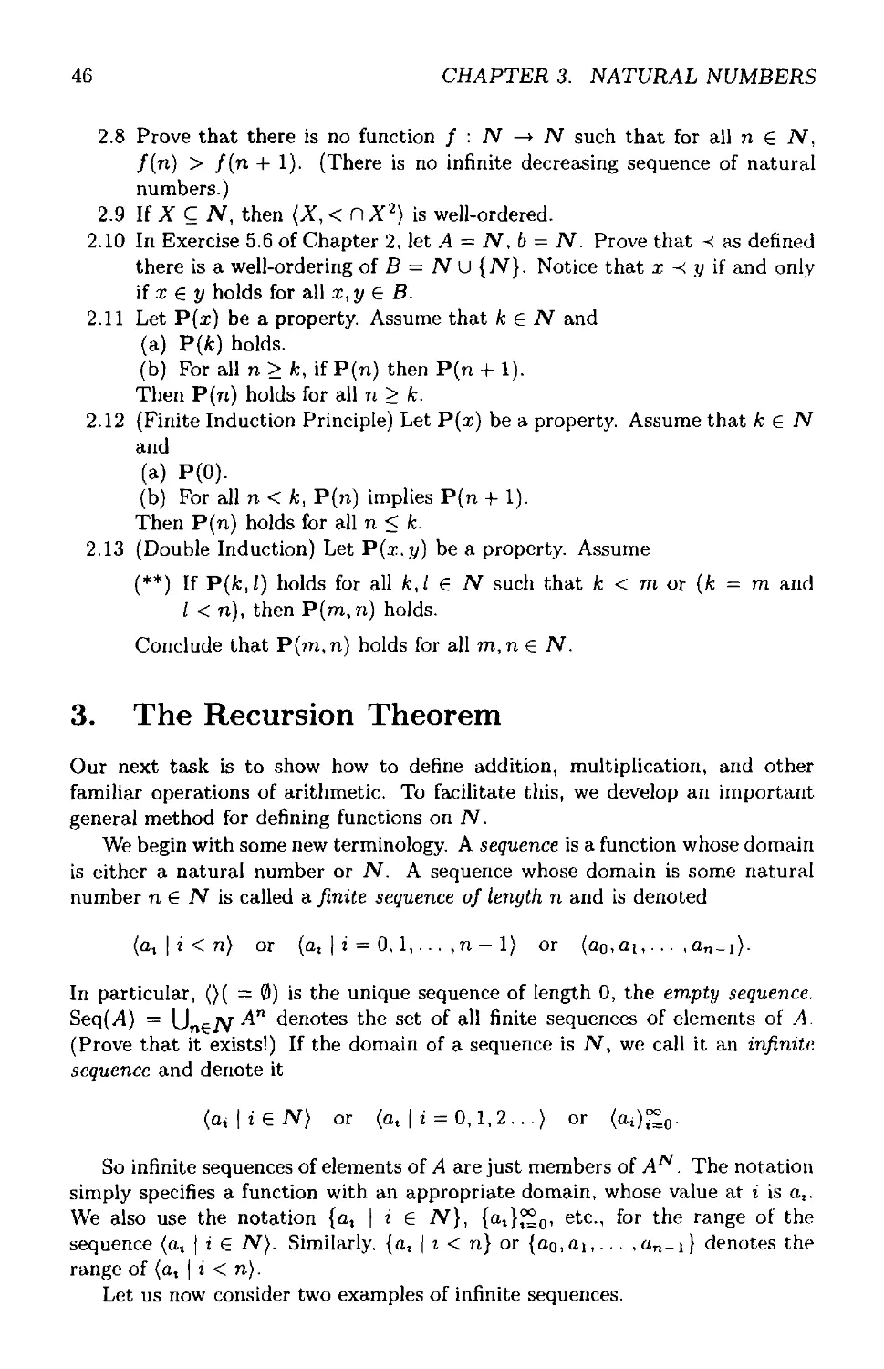 3 The Recursion Theorem