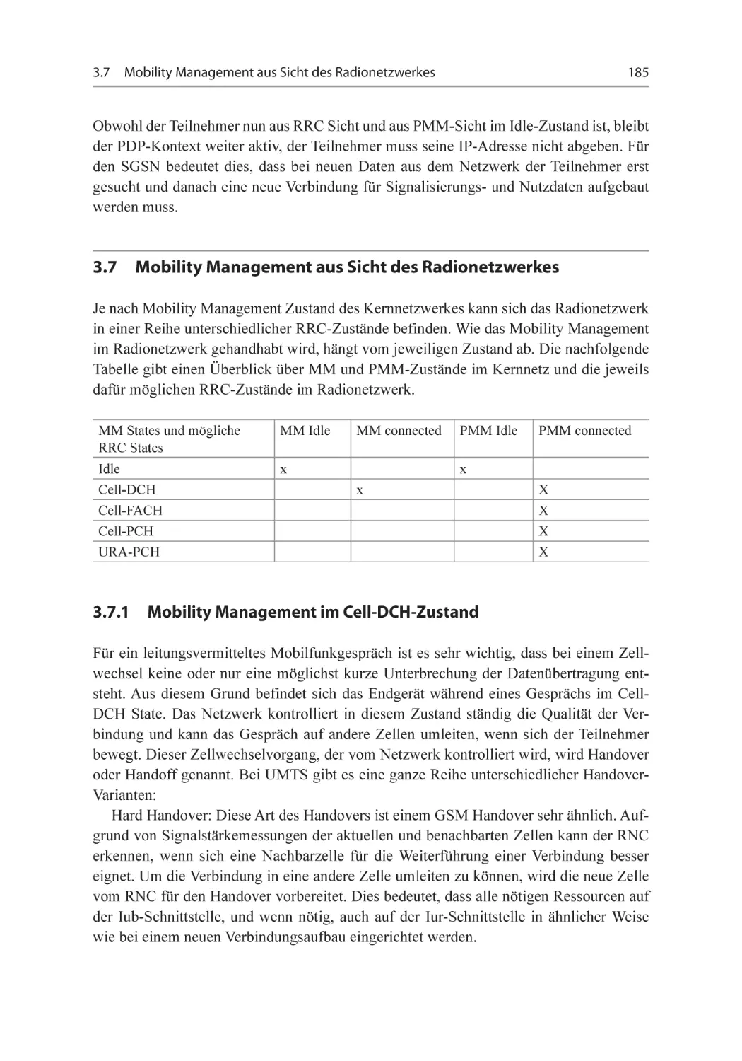 3.7 Mobility Management aus Sicht des Radionetzwerkes
3.7.1 Mobility Management im Cell-DCH-Zustand
