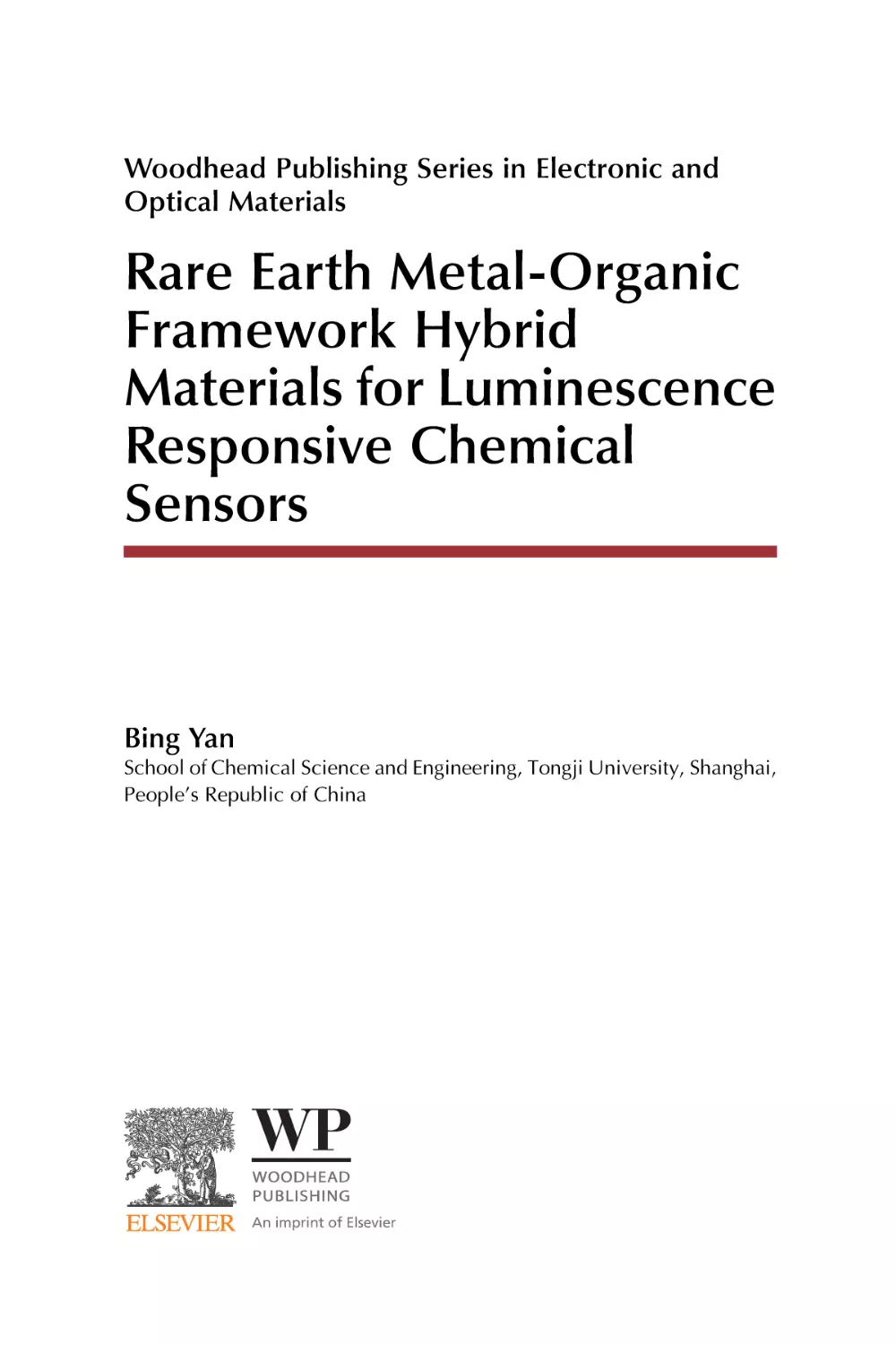 Rare Earth Metal-Organic Framework Hybrid Materials for Luminescence Responsive Chemical Sensors