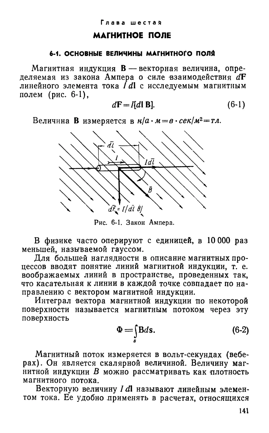 Глава шестая. Магнитное поле