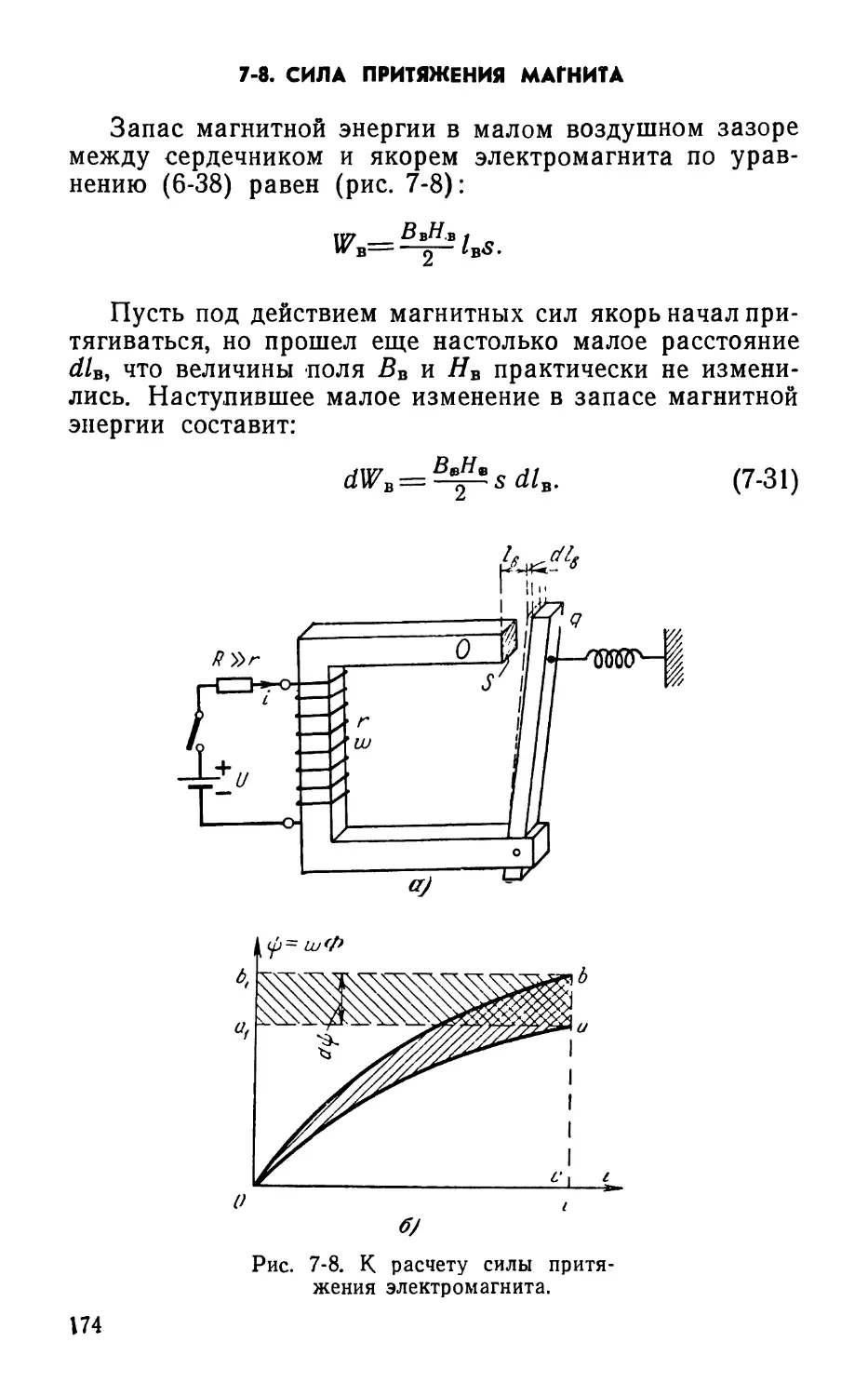 7-8. Сила притяжения магнита