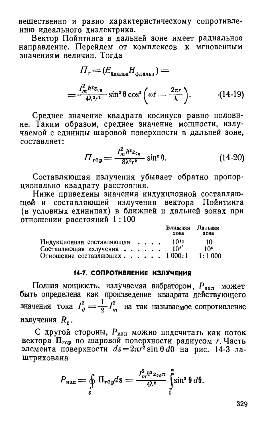 14-7. Сопротивление излучения