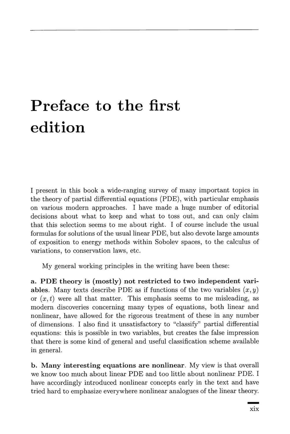 Preface to first edition