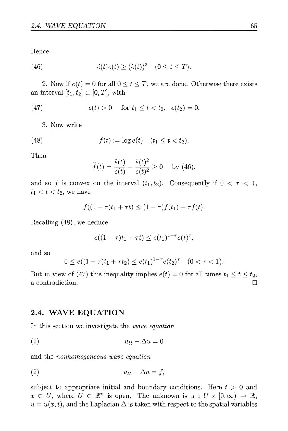 2.4. Wave equation