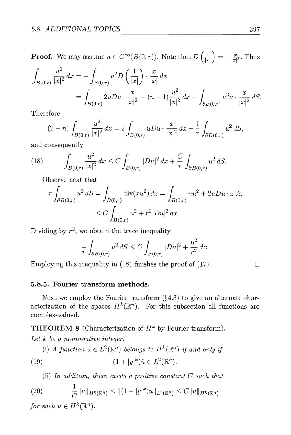 5.8.5. Fourier transform methods