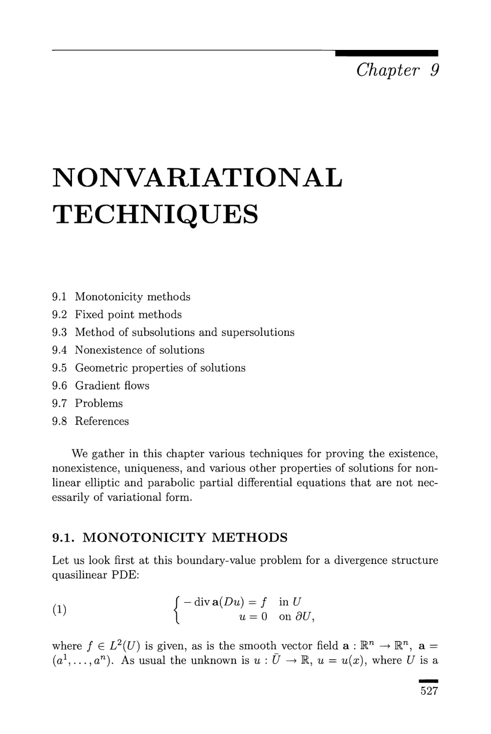 9. Nonvariational Techniques