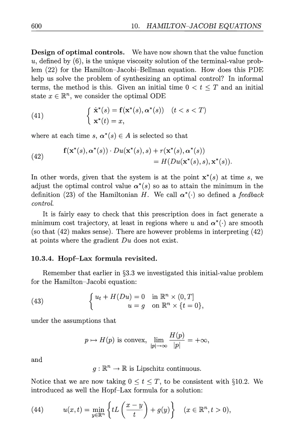 10.3.4. Hopf-Lax formula revisited