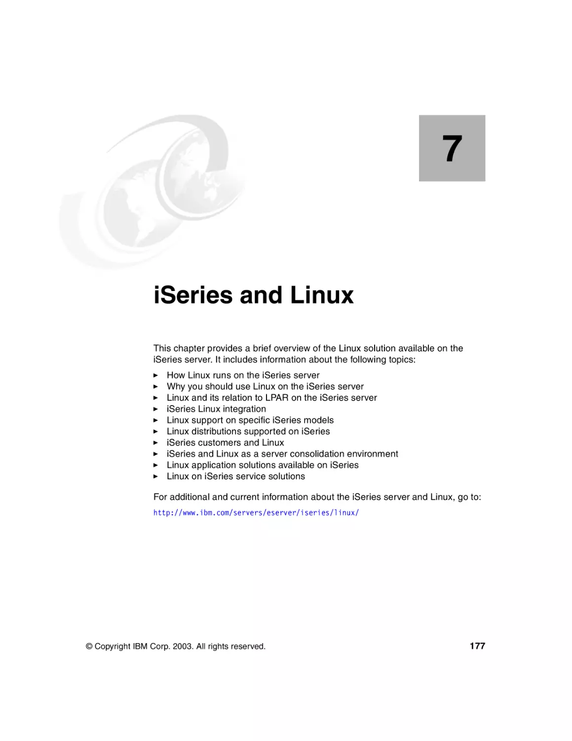 Chapter 7. iSeries and Linux