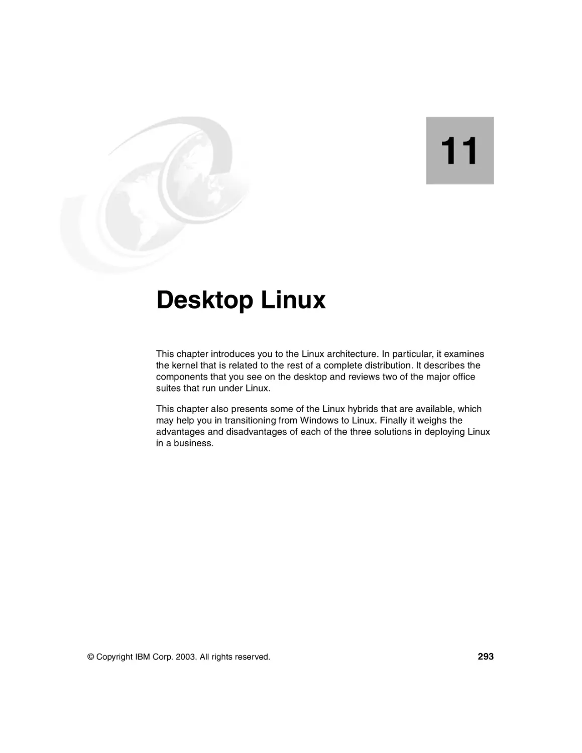 Chapter 11. Desktop Linux