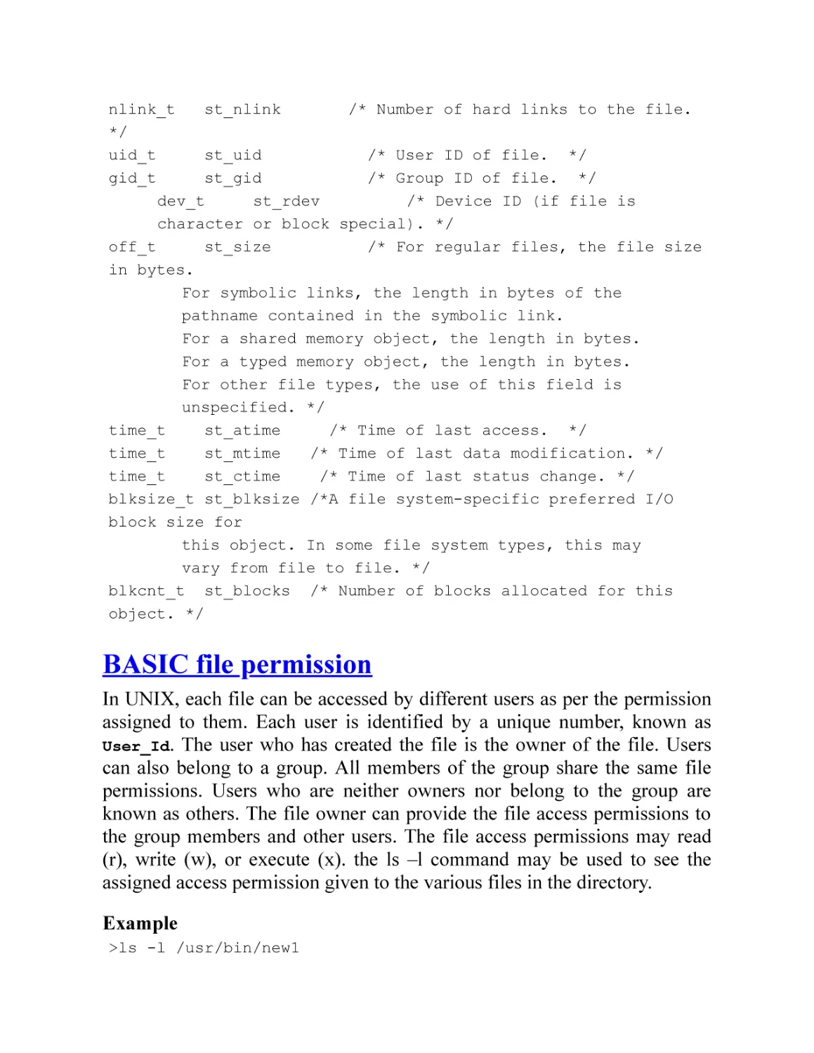 BASIC file permission