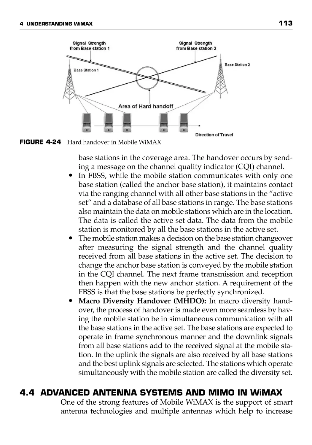 4.4 Advanced Antenna Systems and MIMO in WiMAX