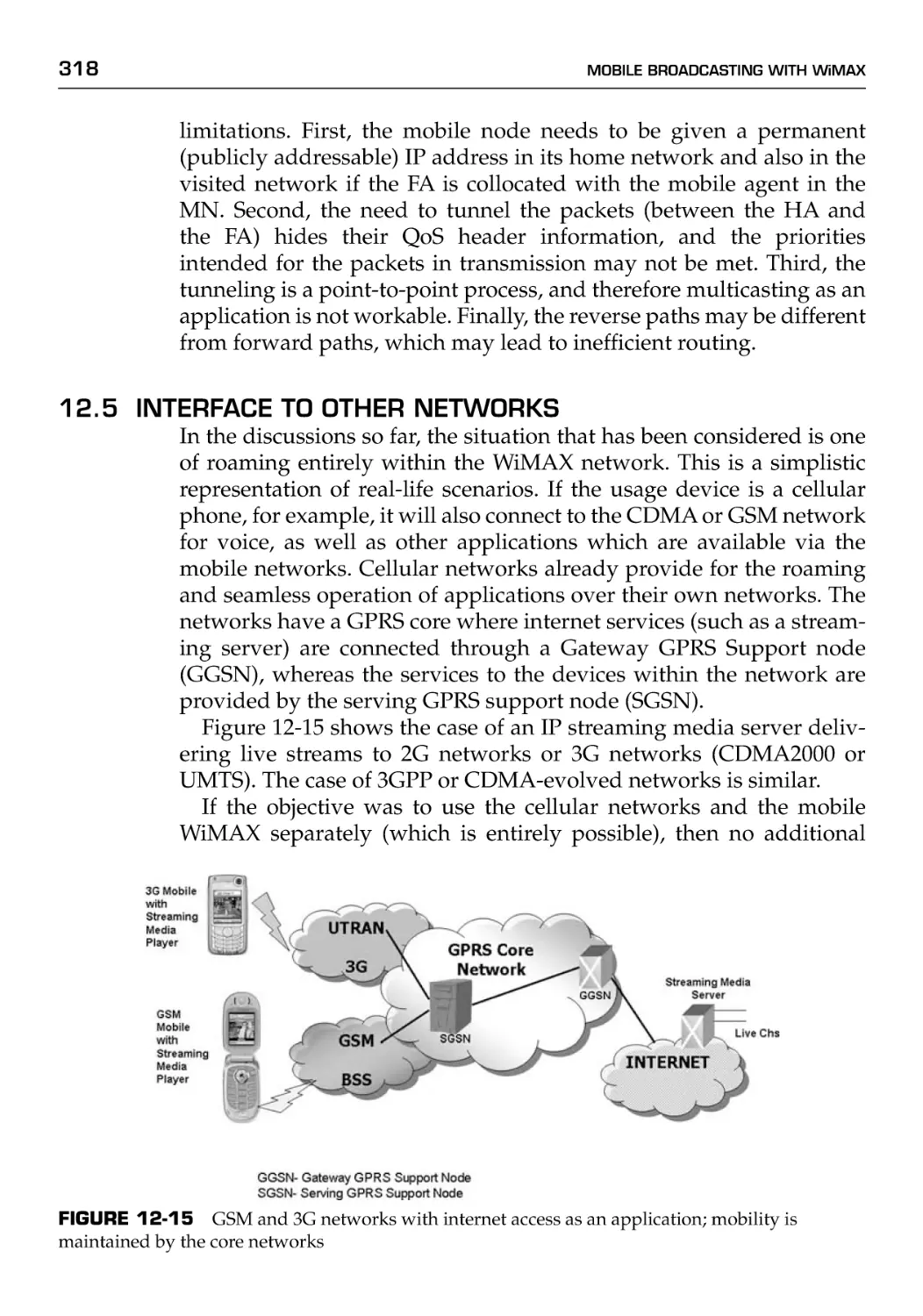 12.5 Interface to Other Networks