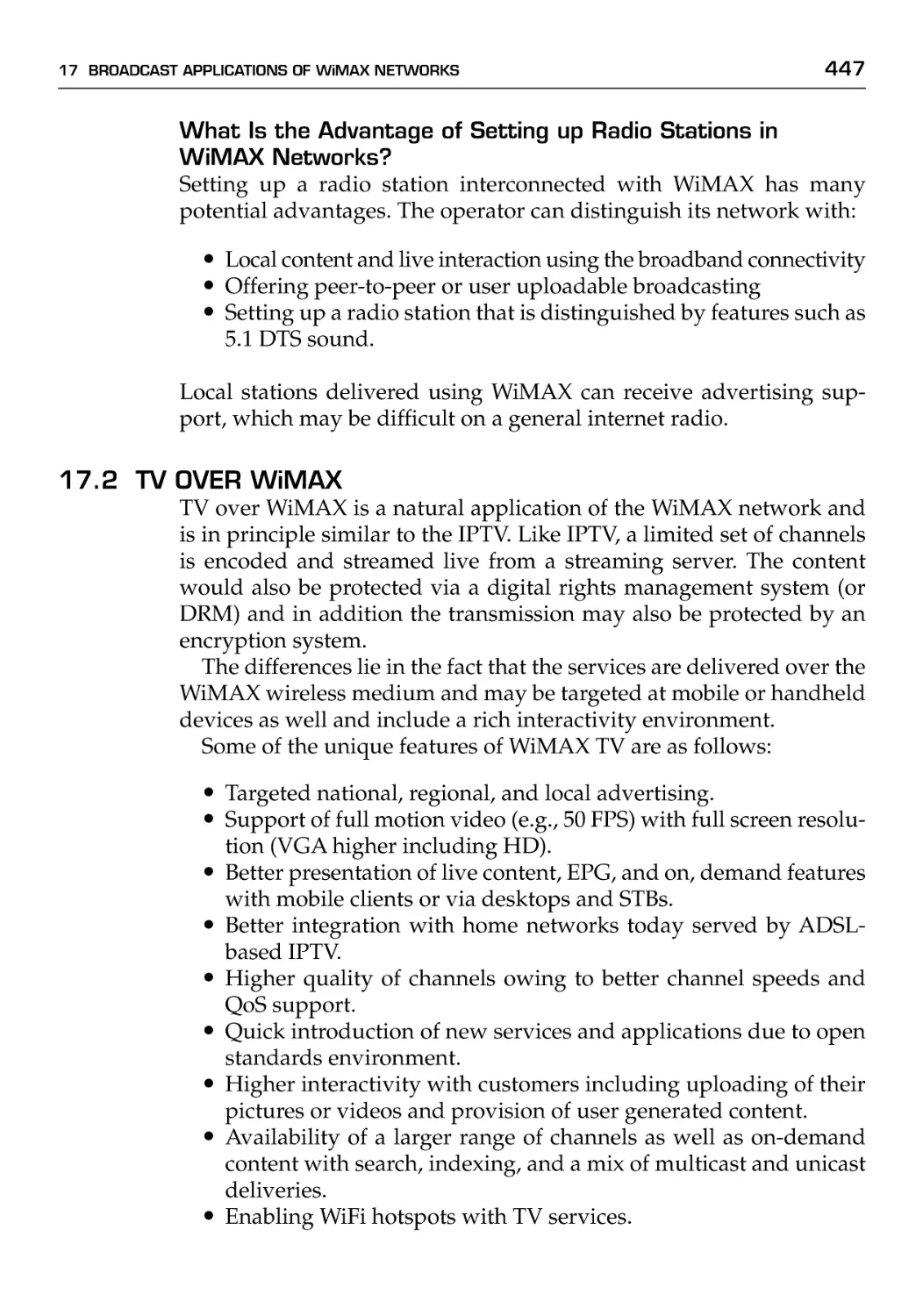 17.2 TV over WiMAX