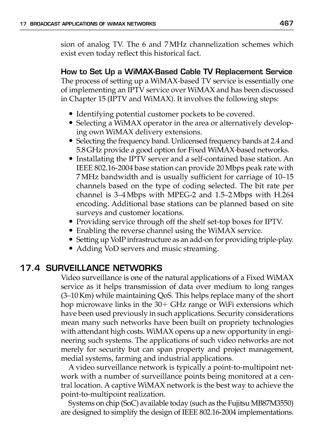 17.4 Surveillance Networks