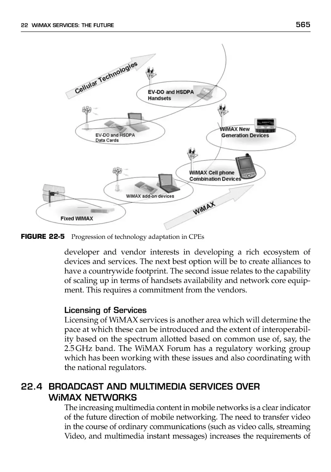 22.4 Broadcast and Multimedia Services over WiMAX Networks