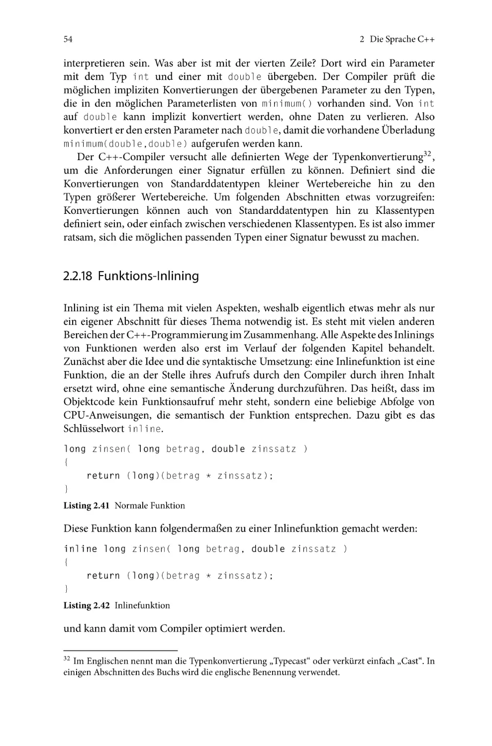 2.2.18 Funktions-Inlining