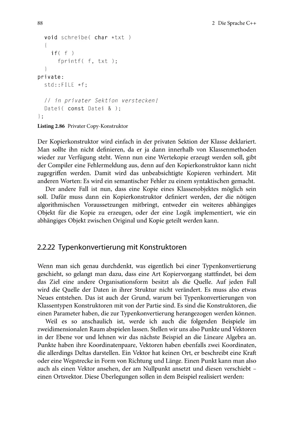 2.2.22 Typenkonvertierung mit Konstruktoren