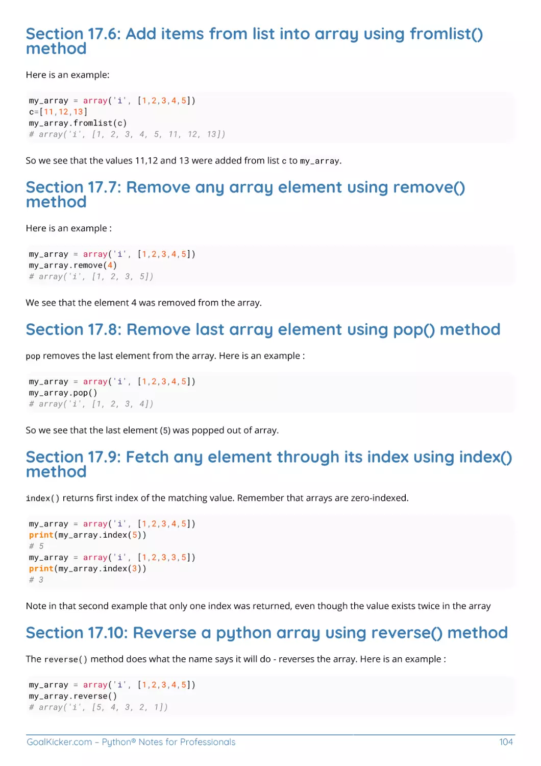 Section 17.6
Section 17.7
Section 17.8
Section 17.9
Section 17.10