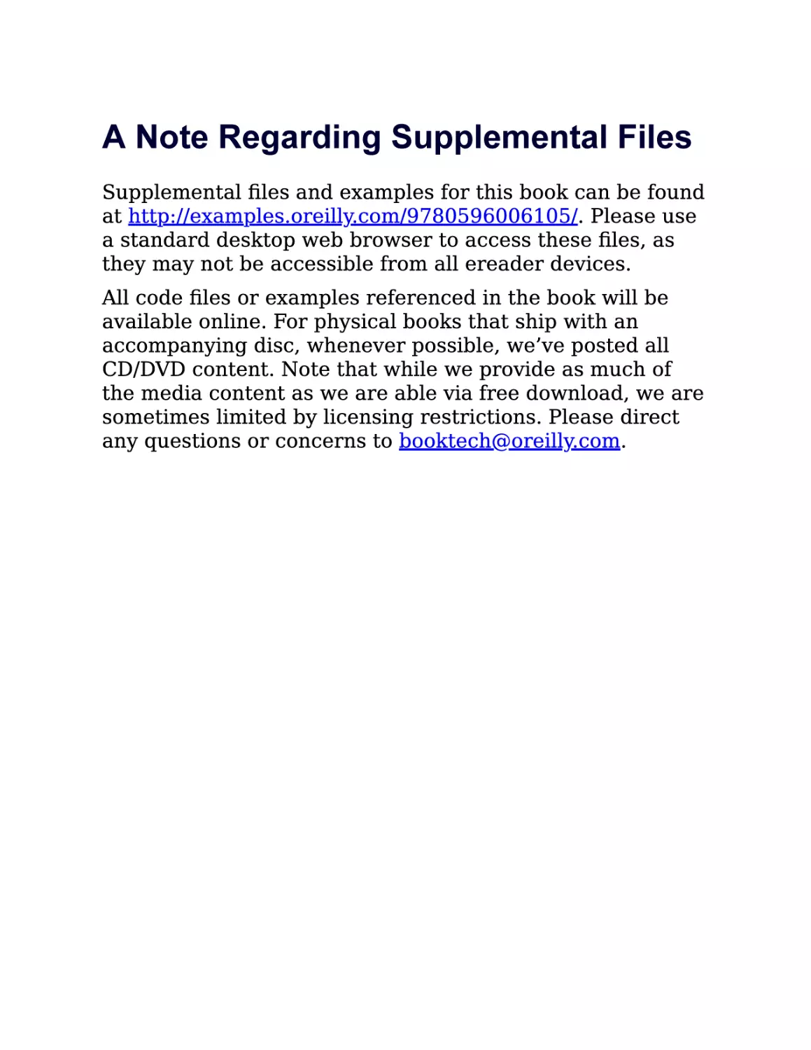 A Note Regarding Supplemental Files