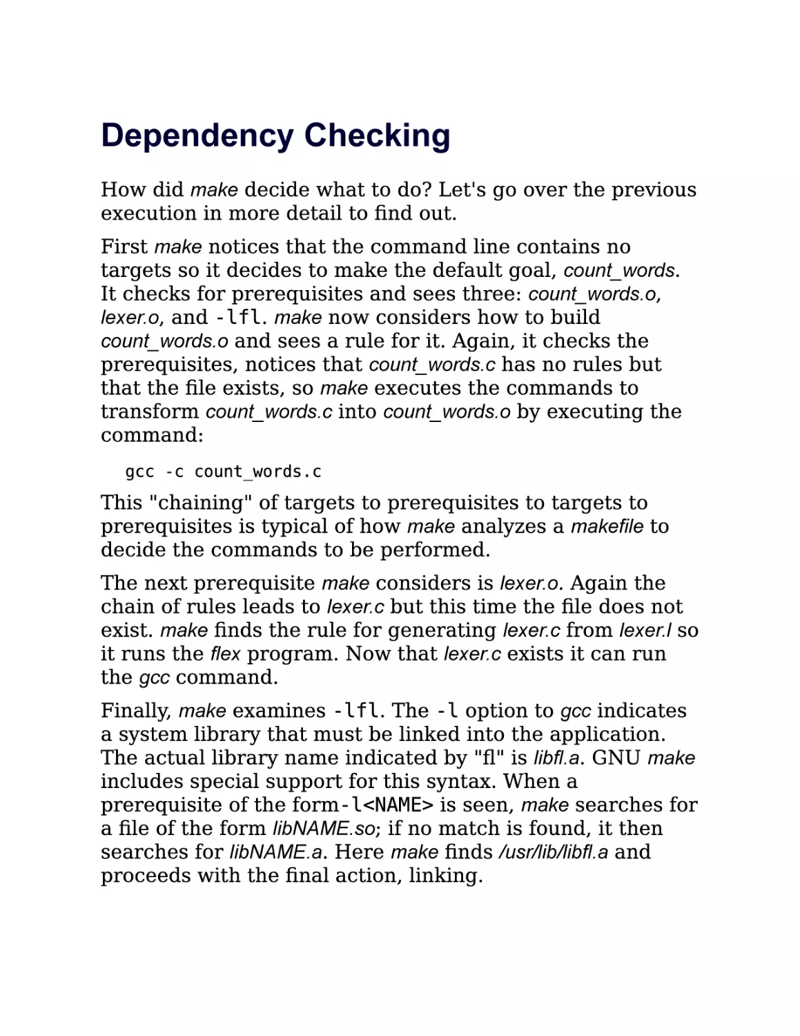 1.2. Dependency Checking