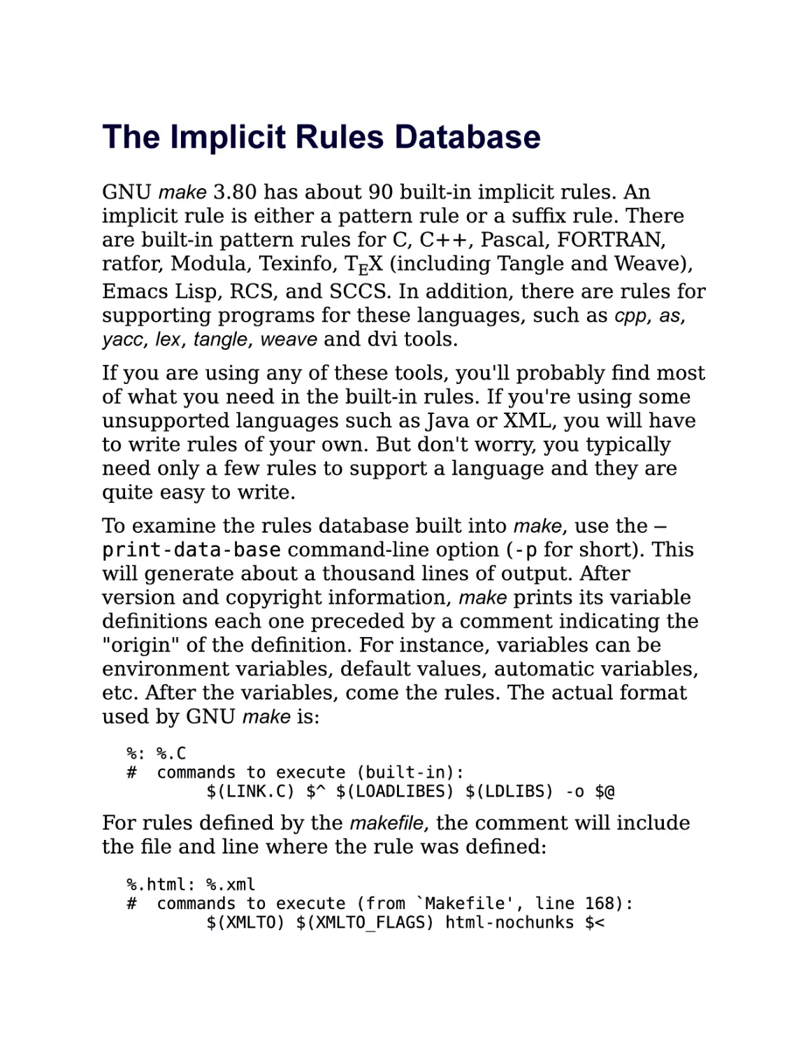 2.5. The Implicit Rules Database