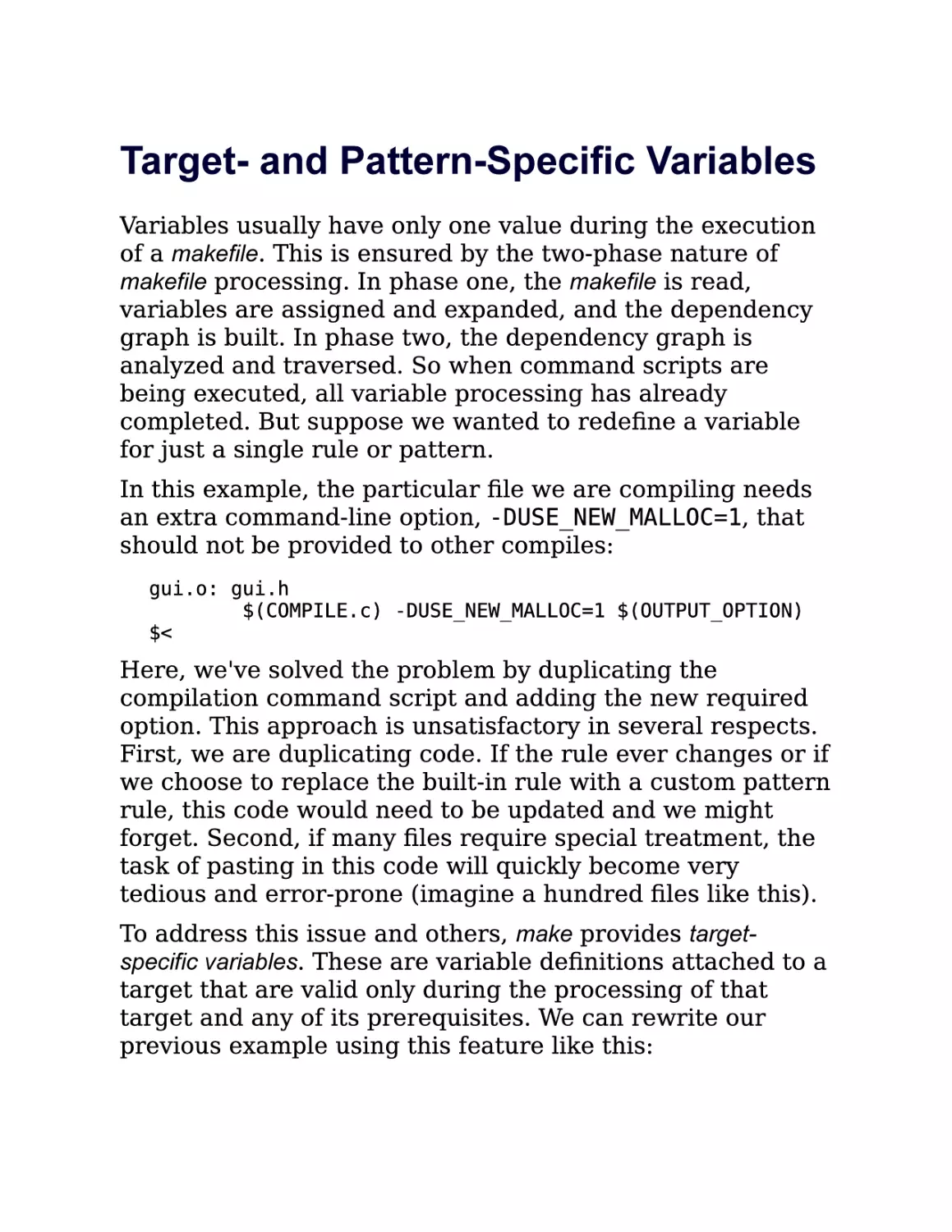 3.5. Target- and Pattern-Specific Variables