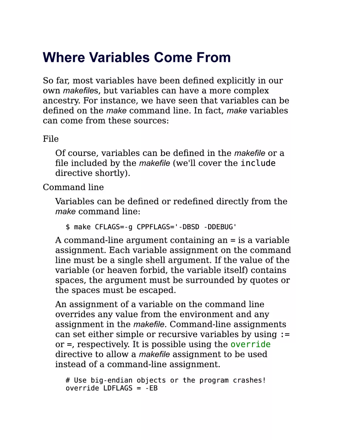 3.6. Where Variables Come From