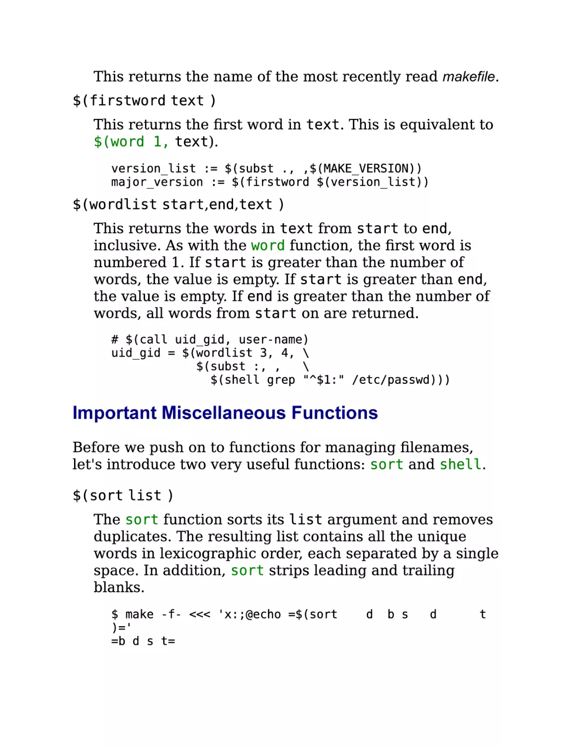 4.2.2. Important Miscellaneous Functions