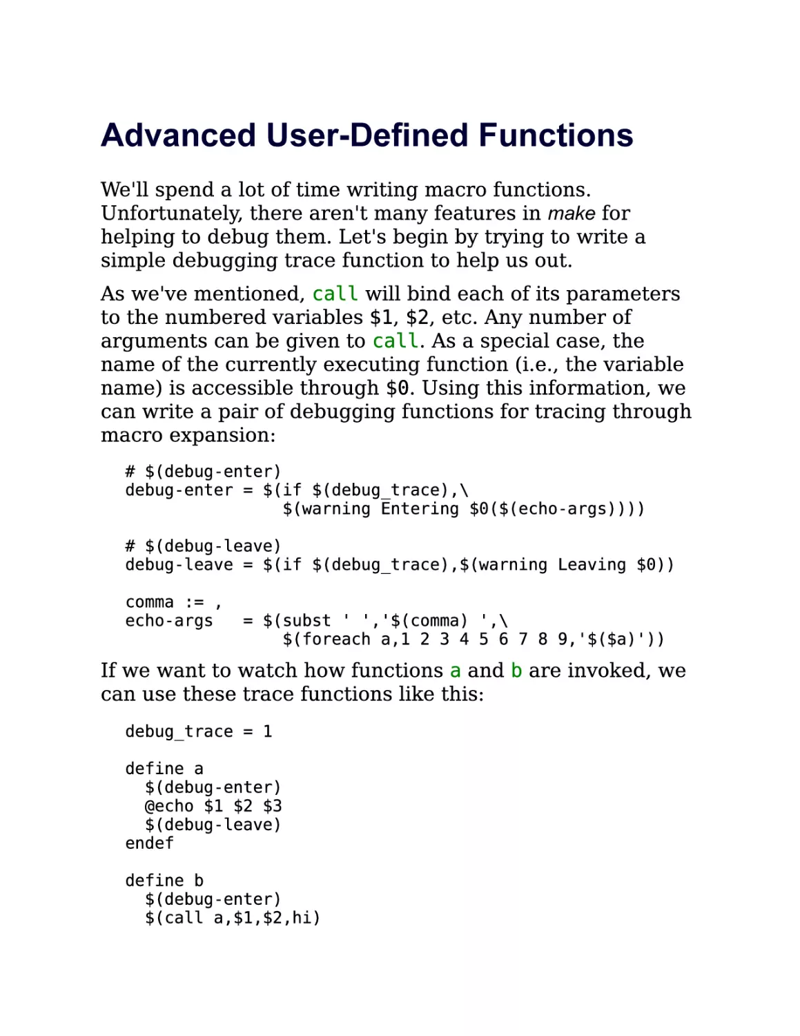 4.3. Advanced User-Defined Functions