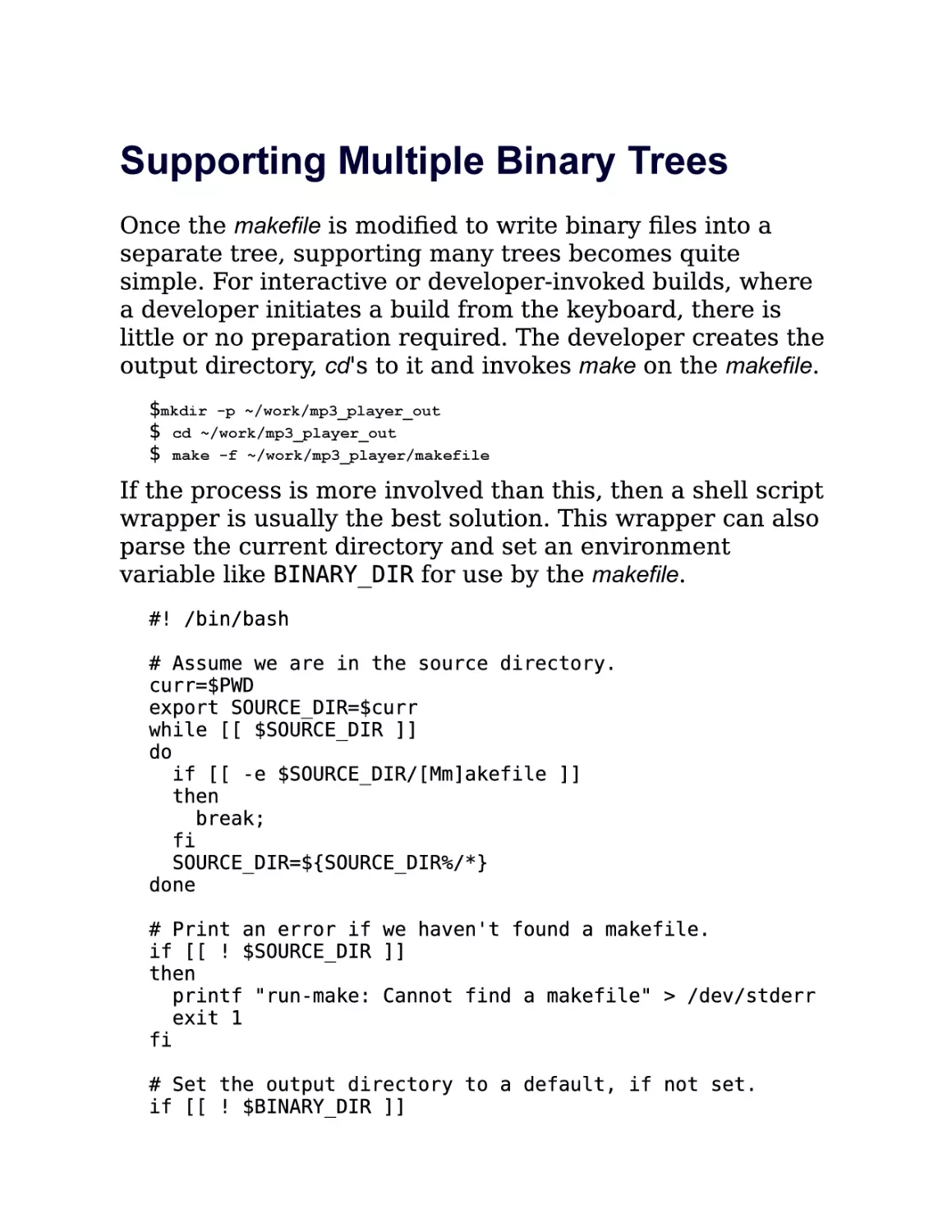 8.4. Supporting Multiple Binary Trees