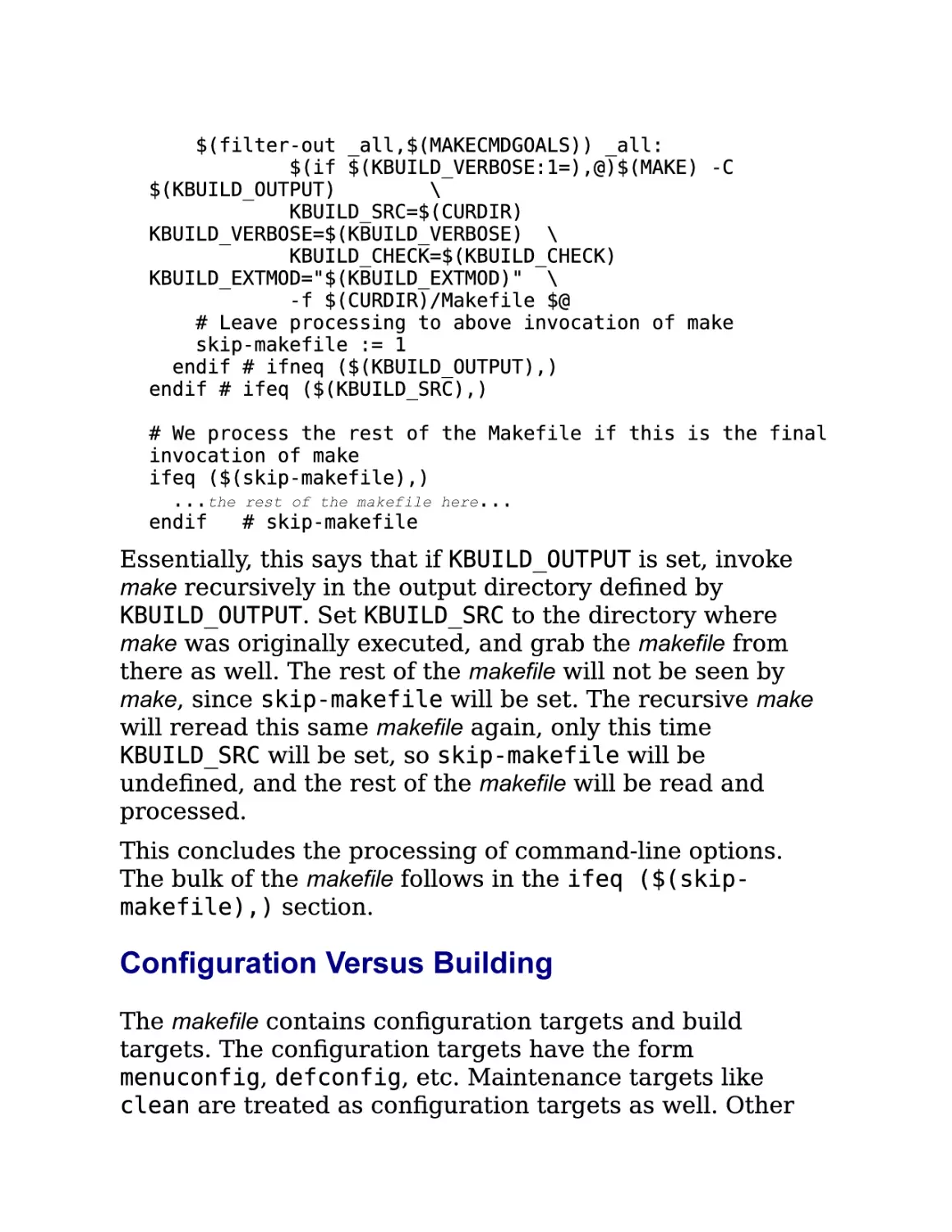 11.2.2. Configuration Versus Building