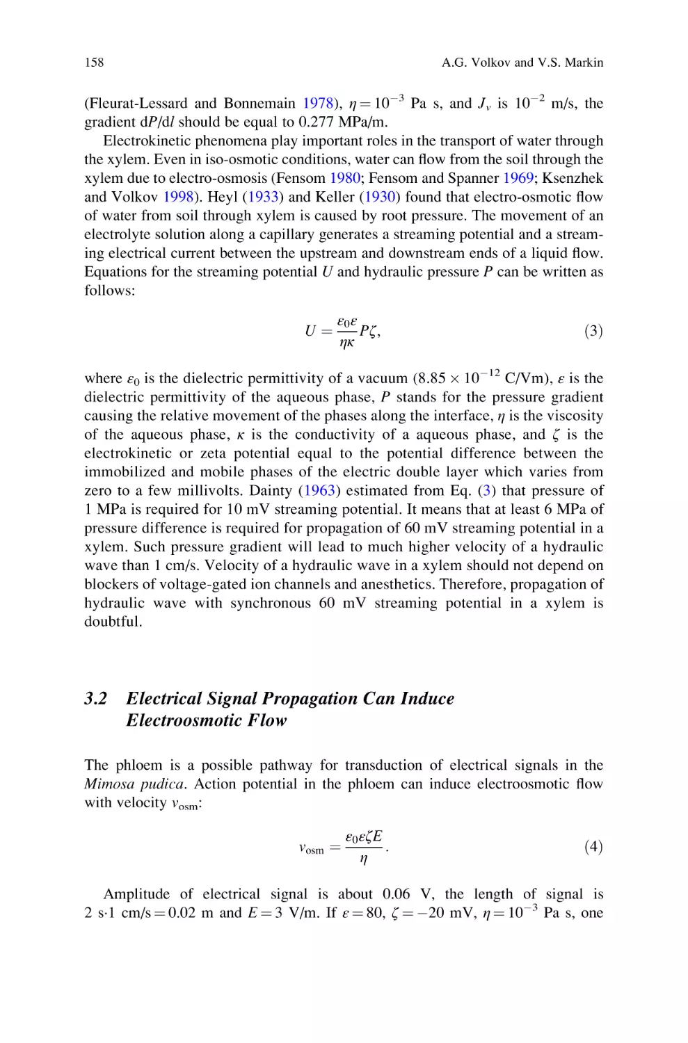 3.2 Electrical Signal Propagation Can Induce Electroosmotic Flow