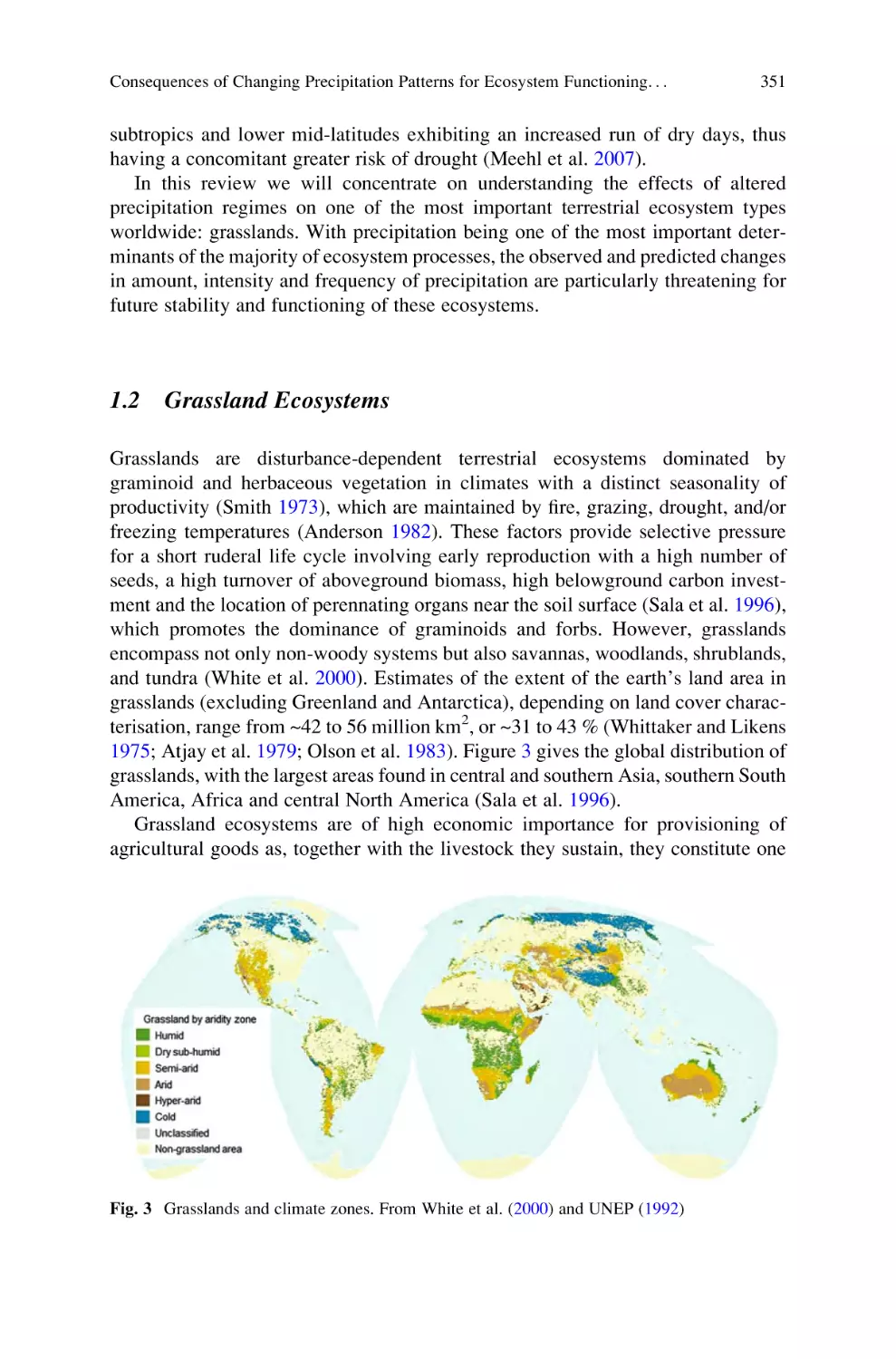 1.2 Grassland Ecosystems